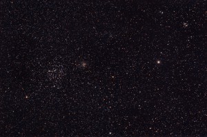 M 35, NGC 2158, IC 2157, NGC 2129