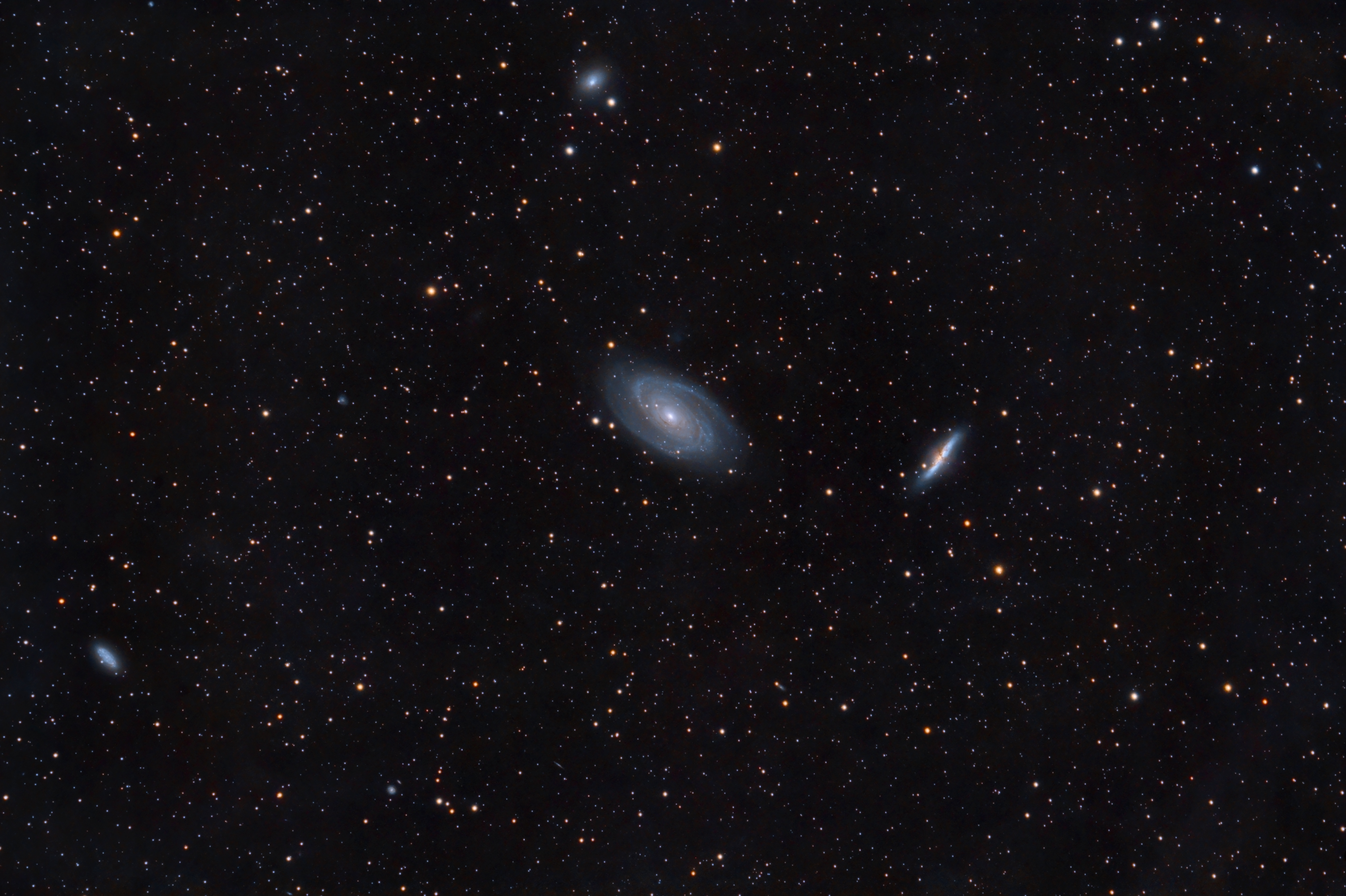 M81, M82, NGC2976, NGC3077