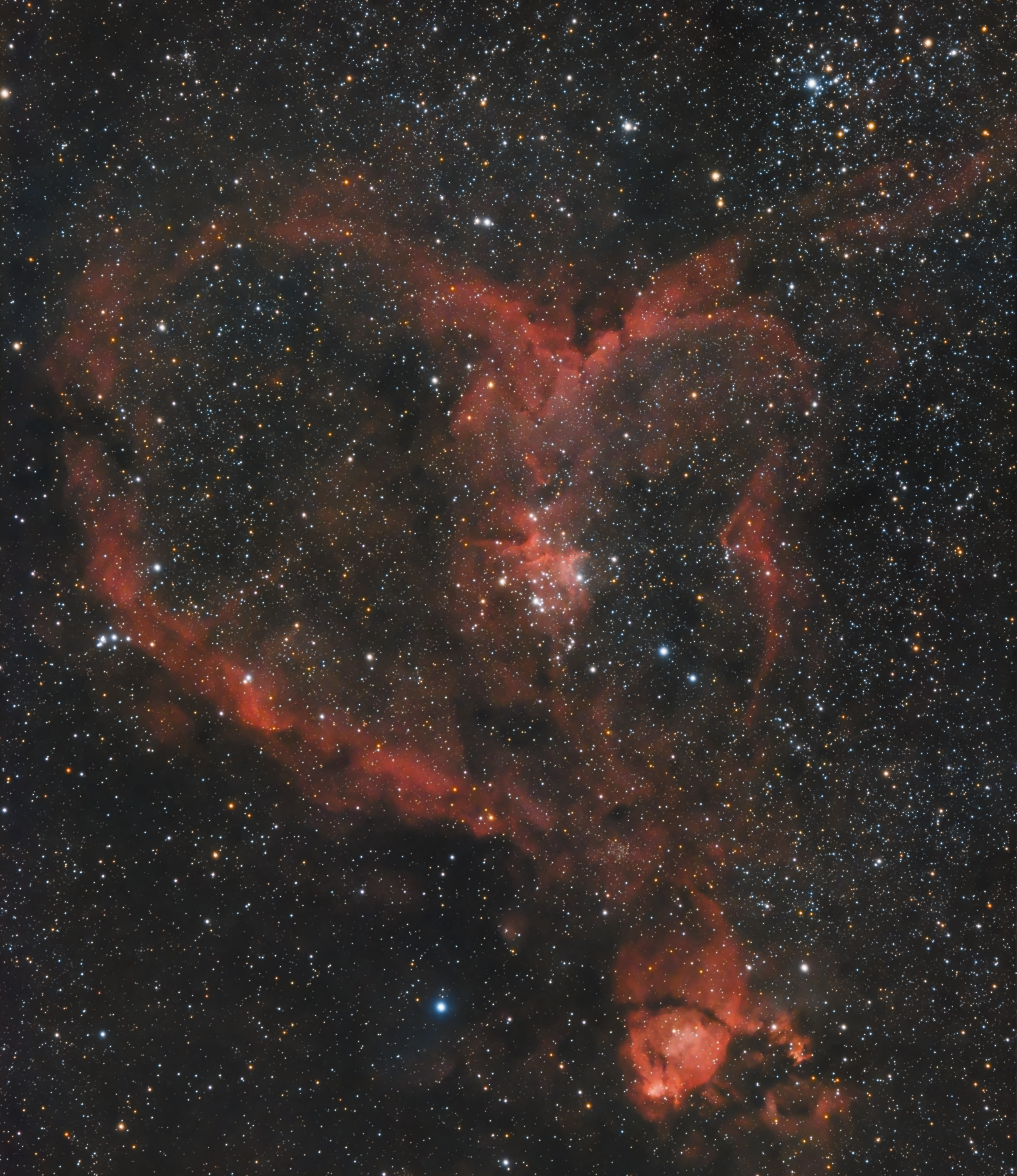 IC1805, Heart Nebula